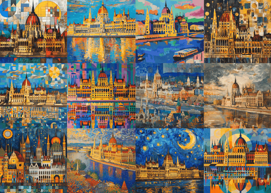 Budapest Art Pannon Puzzle 1000 darabos kirakó puzzle (PP - 132 5999575760042) - puzzlegarden