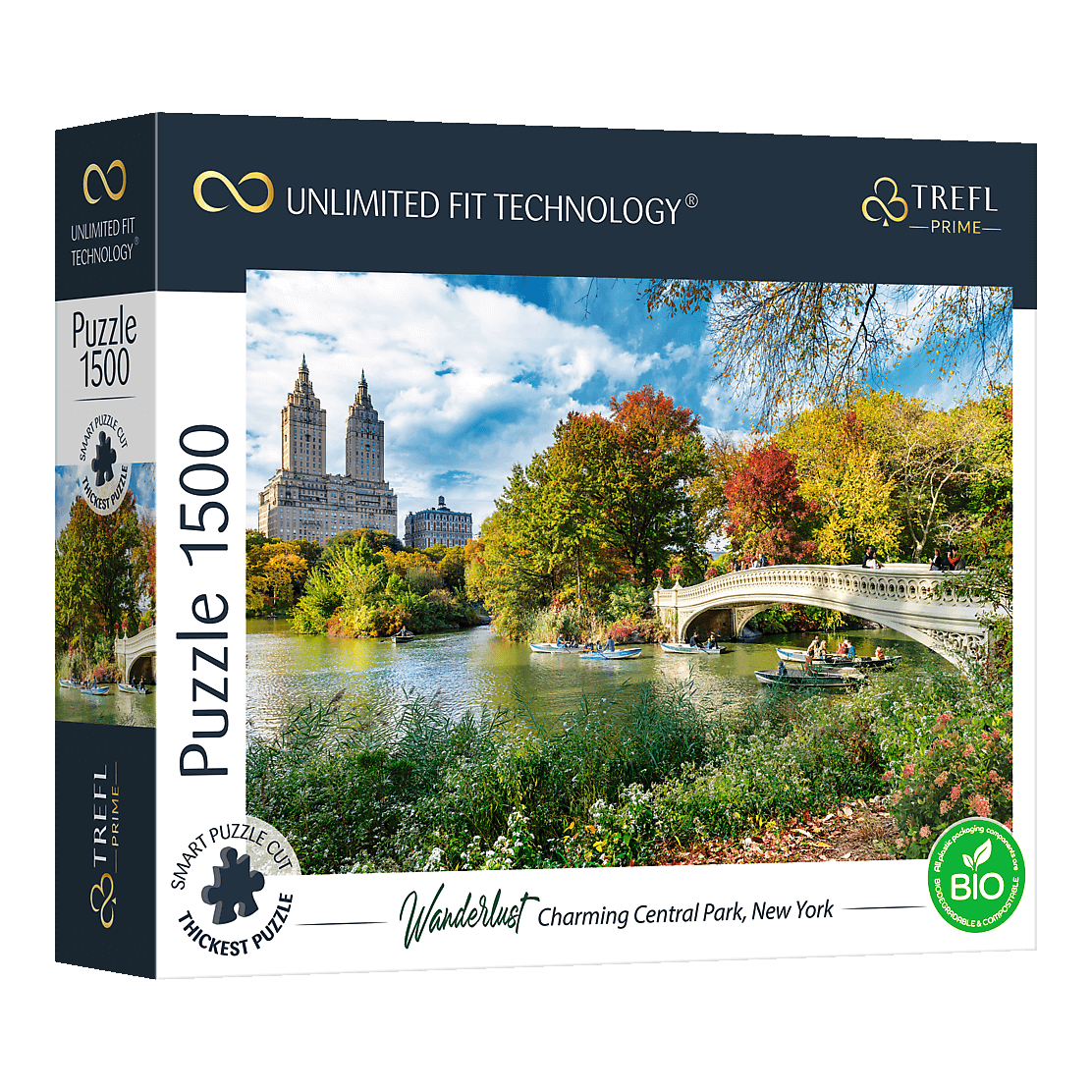 Bűbájos Central Park, New York Trefl 1500 darabos kirakó puzzle (TR-26194) - puzzlegarden