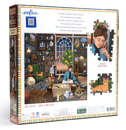 Alchemist's Library 1000 darabos Eeboo puzzle kirakó (PZTAHL)