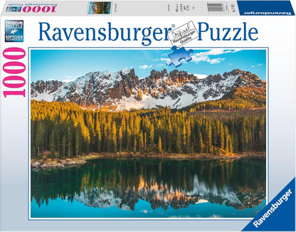 Carezza - tó Ravensburger 1000 darabos kirakó puzzle (RA - 17545 4005556175451) - puzzlegarden