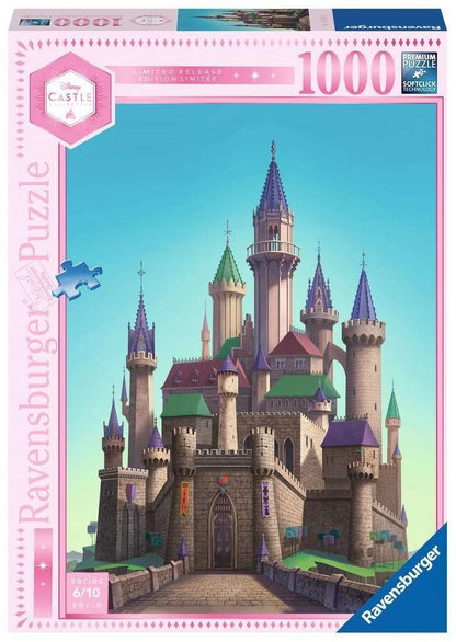 Castle Collection - Csipkerózsika kastélya Ravensburger 1000 darabos kirakó puzzle (RA-16495 4005556164950) - puzzlegarden