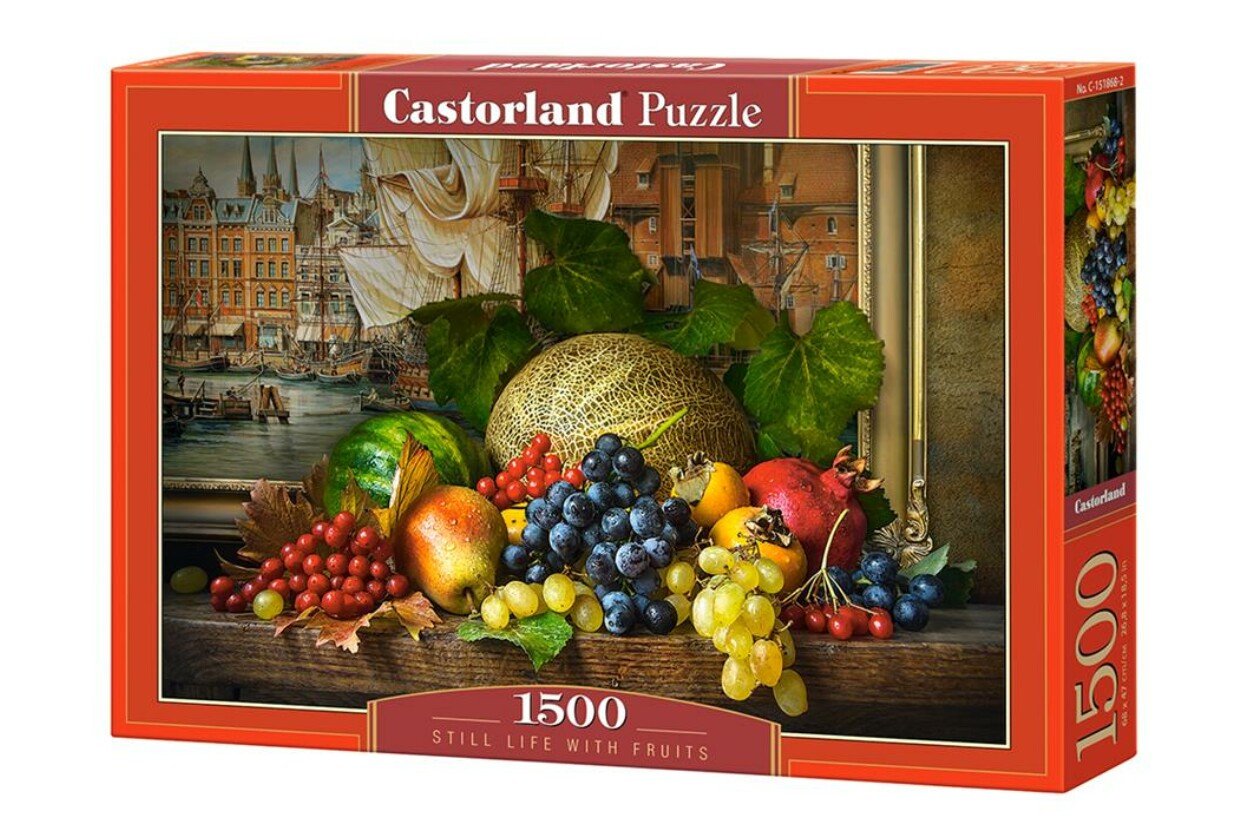 Csendélet Gyümölcsökkel Castorland 1500 darabos kirakó puzzle (C-151868 5904438151868) - puzzlegarden