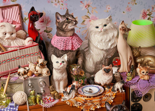 Cat Person Piecework 1000 darabos kirakó puzzle (PW - PZ - CAT - 1000) - puzzlegarden