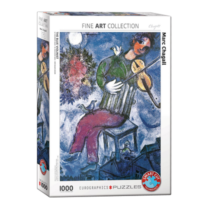 Chagall - A Kék Hegedűs Eurographics 1000 darabos kirakó puzzle (EUR-6000-0852) - puzzlegarden