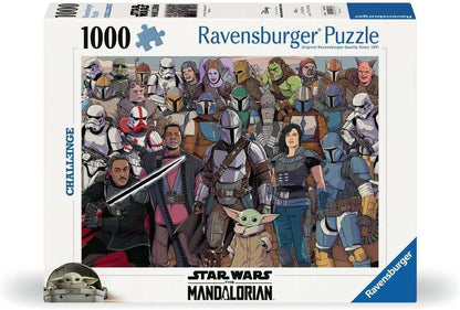 Challenge - A Mandalóri Ravensburger 1000 darabos kirakó puzzle (RA-12000536) - puzzlegarden