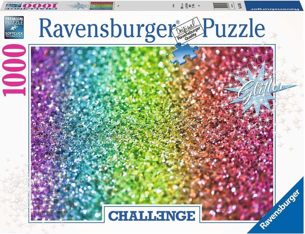 Challenge - Csillám Ravensburger 1000 darabos kirakó puzzle (RA-16745 4005556167456) - puzzlegarden