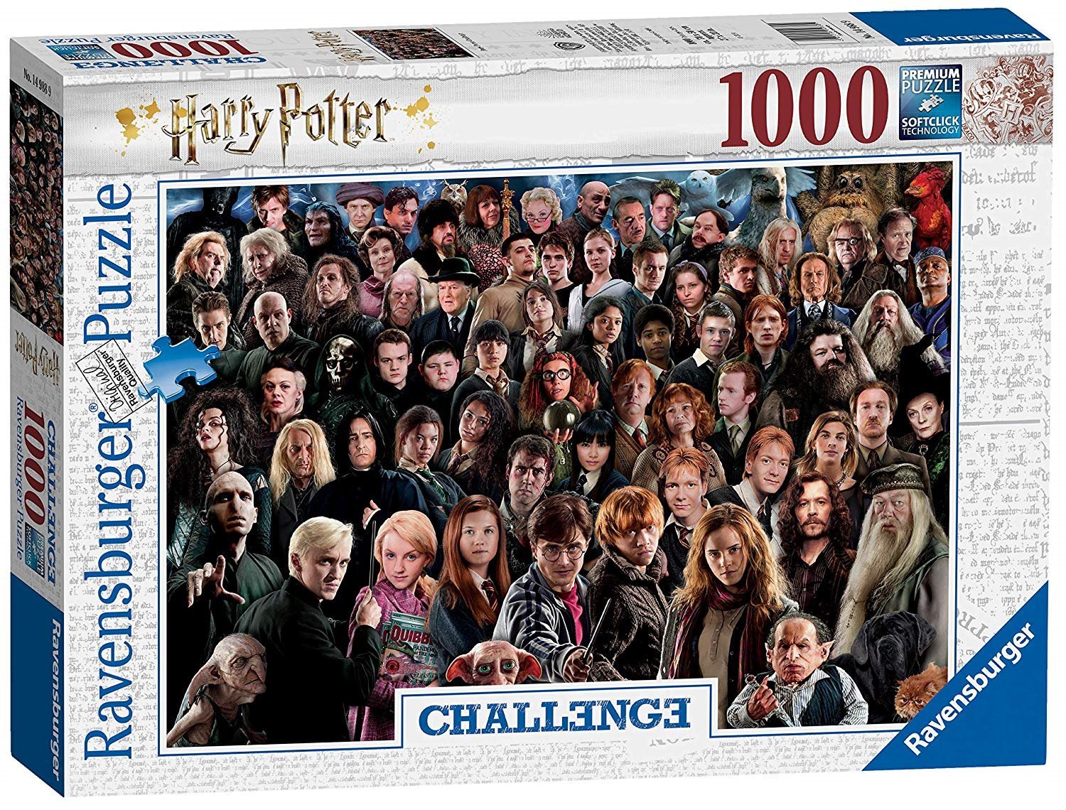 Challenge - Harry Potter Ravensburger 1000 darabos kirakó puzzle (RA-14988 4005556149889) - puzzlegarden