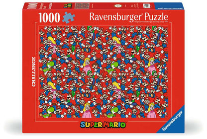 Challenge - Nintendo Super Mario Bros Ravensburger 1000 darabos kirakó puzzle (RA - 12000504) - puzzlegarden
