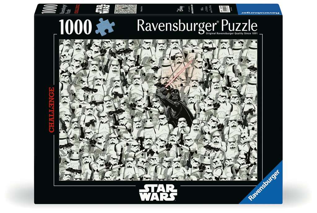 Challenge - Star Wars Rohamosztagosok Ravensburger 1000 darabos kirakó puzzle (RA - 12000458 4005555004585) - puzzlegarden