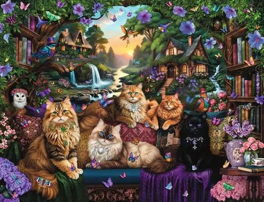 Cicaházikó Ravensburger 2000 darabos kirakó puzzle (RA-12001854) - puzzlegarden