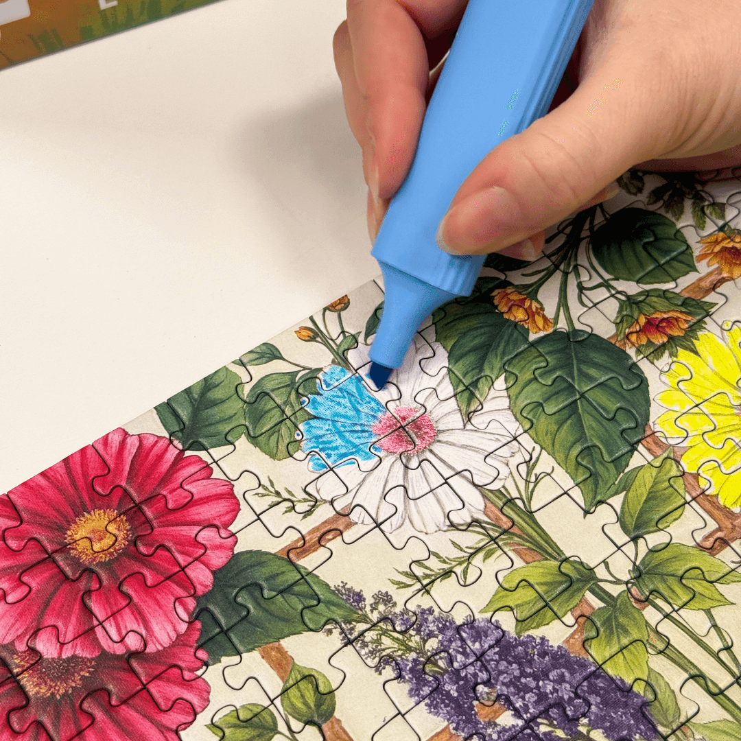 Cicák az üvegházban - színező kirakó Trefl 500 darabos kirakó puzzle (TR-37562) - puzzlegarden