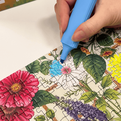 Cicák az üvegházban - színező kirakó Trefl 500 darabos kirakó puzzle (TR-37562) - puzzlegarden