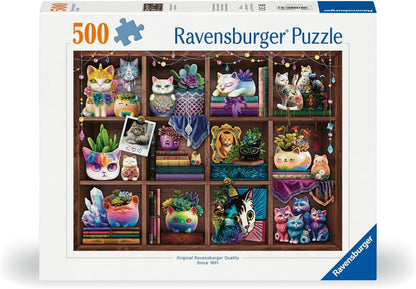 Cicák és Pozsgások Ravensburger 500 darabos kirakó puzzle (RA-12000874 4005555008743) - puzzlegarden