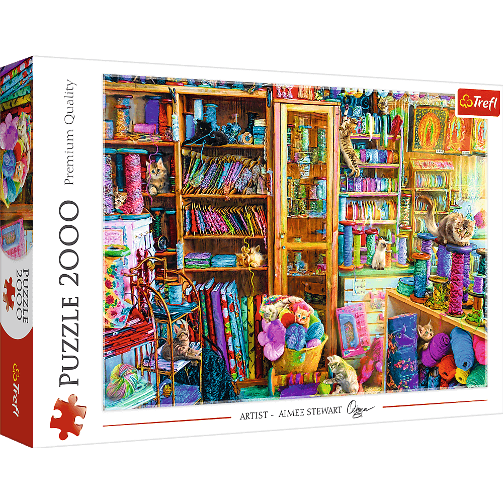 Cicaparadicsom Trefl 2000 darabos kirakó puzzle (TR-27113) - puzzlegarden