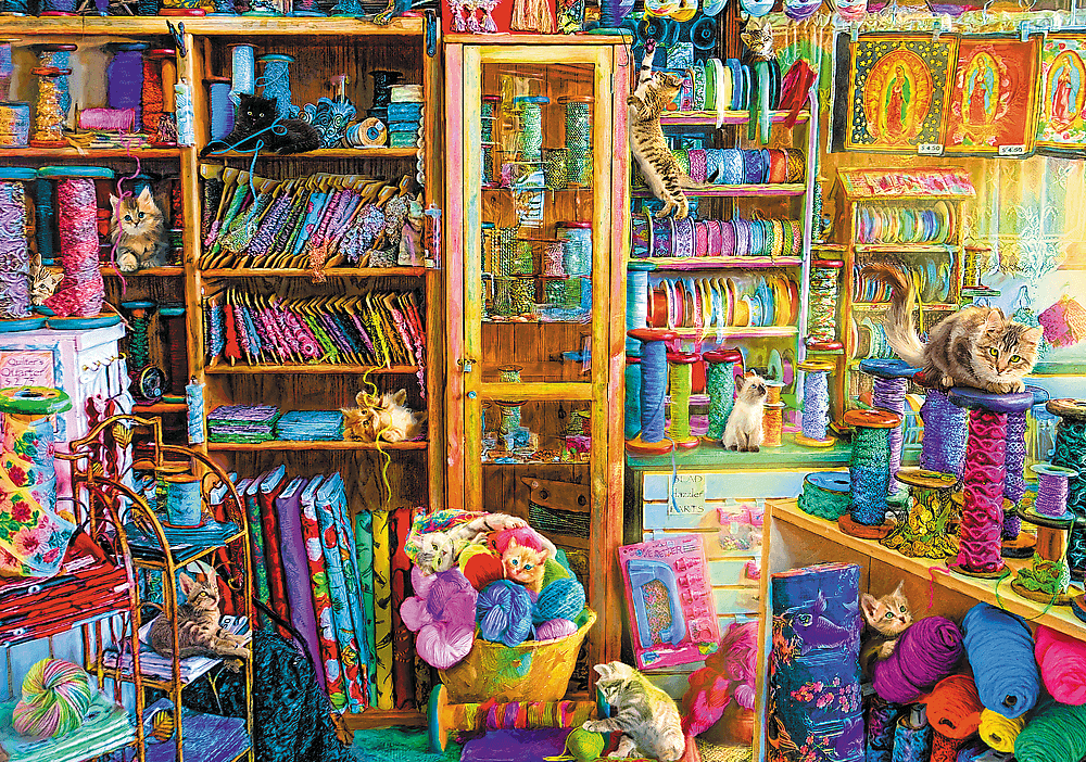 Cicaparadicsom Trefl 2000 darabos kirakó puzzle (TR-27113) - puzzlegarden