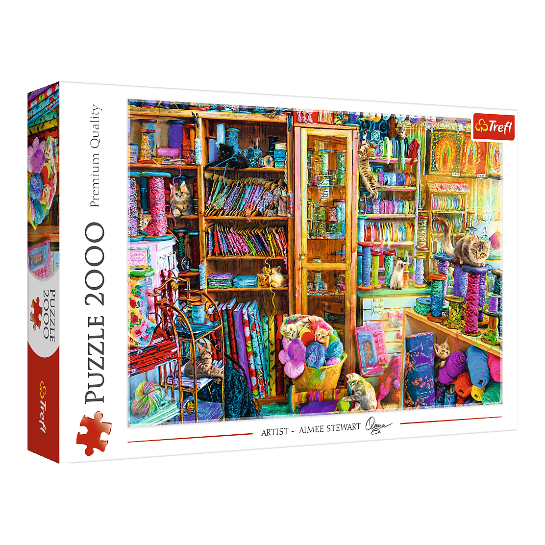 Cicaparadicsom Trefl 2000 darabos kirakó puzzle (TR-27113) - puzzlegarden