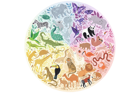 Circle Of Colors - Állatok Ravensburger 500 darabos kirakó puzzle (RA-17172 4005556171729) - puzzlegarden