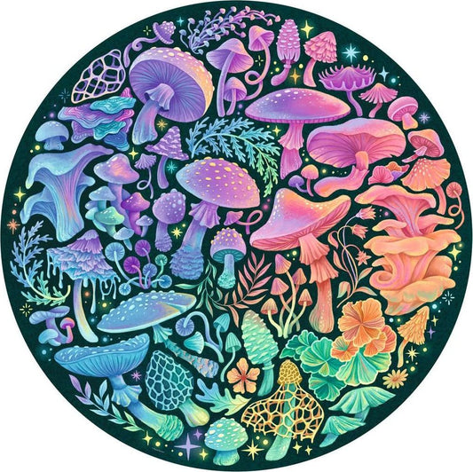 Circle of Colors - Gombák Ravensburger 500 darabos kirakó puzzle (RA - 12000822) - puzzlegarden