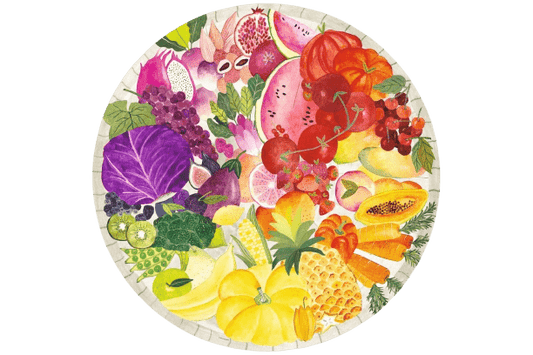 Circle Of Colors - Gyümölcsök és Zöldségek Ravensburger 500 darabos kirakó puzzle (RA-17169 4005556171699) - puzzlegarden