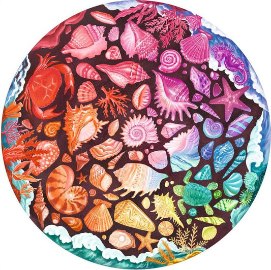 Circle of Colors - Kagylók Ravensburger 500 darabos kirakó puzzle (RA-12000823 4005555008231) - puzzlegarden