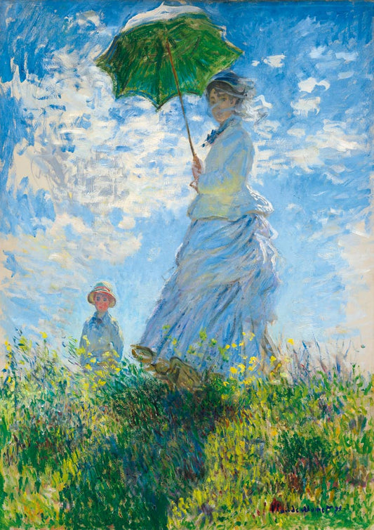 Claude Monet - Nő esernyővel Bluebird 1000 darabos kirakó puzzle (BB-P-60039 3663384600395) - puzzlegarden