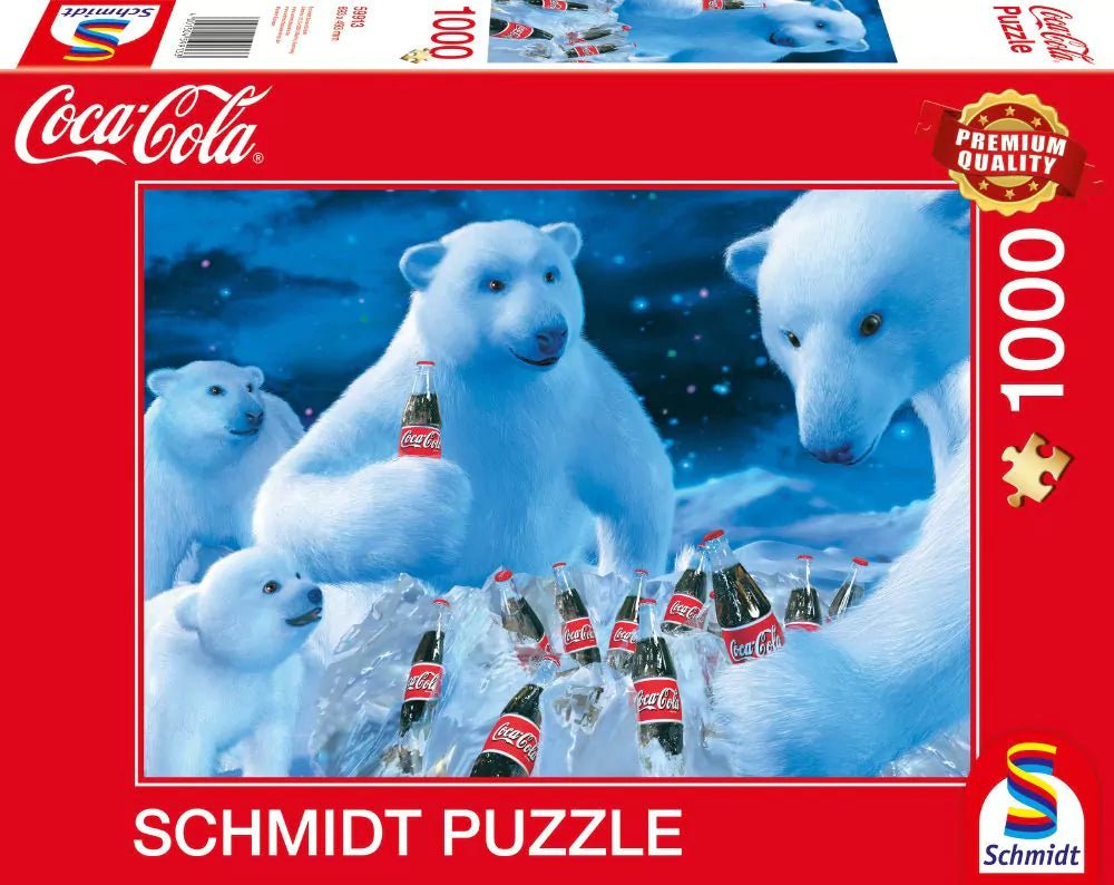 Coca-Cola Jegesmedvék Schmidt 1000 darabos kirakó puzzle (SCH-59913 4001504599133) - puzzlegarden