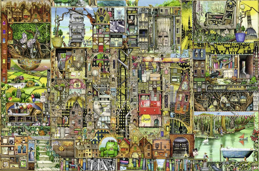 Colin Thompson különös városa Ravensburger 5000 darabos kirakó puzzle (RA-17430) - puzzlegarden