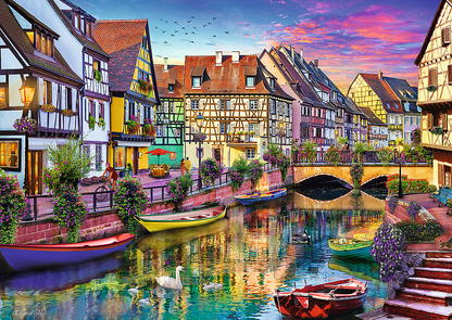 Colmar, Franciaország Trefl 2000 darabos kirakó puzzle (TR-27118) - puzzlegarden