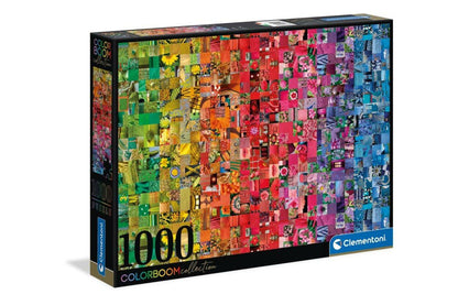 ColorBoom Kollekció - Kollázs Clementoni 1000 darabos kirakó puzzle (CL-39595 8005125395958) - puzzlegarden