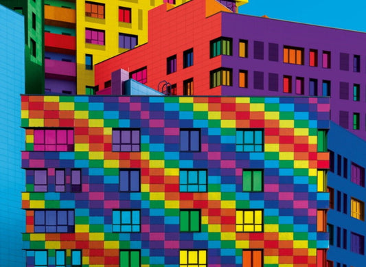 ColorBoom Kollekció - Négyzetek Clementoni 500 darabos kirakó puzzle (CL-35094 8005125350940) - puzzlegarden