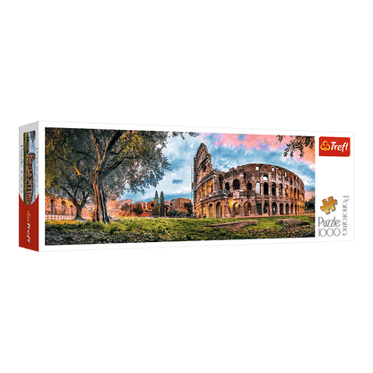 Colosseum Hajnalban - panoráma Trefl 1000 darabos kirakó puzzle (TR-29030) - puzzlegarden