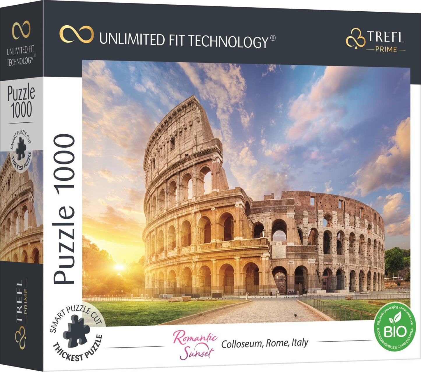 Colosseum, Róma, Olaszország Trefl Prime 1000 darabos kirakó puzzle (TR-10691 5900511106916) - puzzlegarden