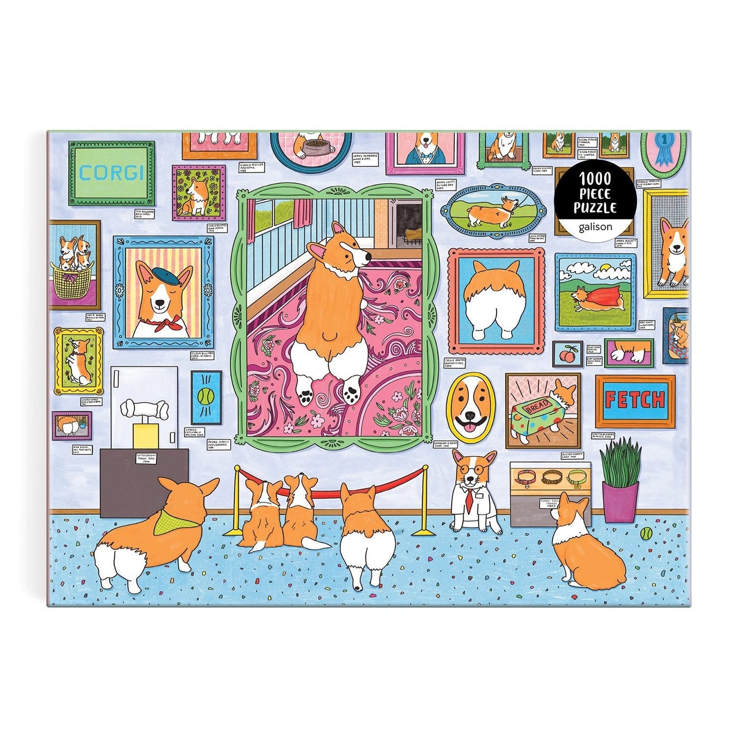 Corgi múzeum Galison 1000 darabos kirakó puzzle (GA - 9780735370463 9780735370463) - puzzlegarden