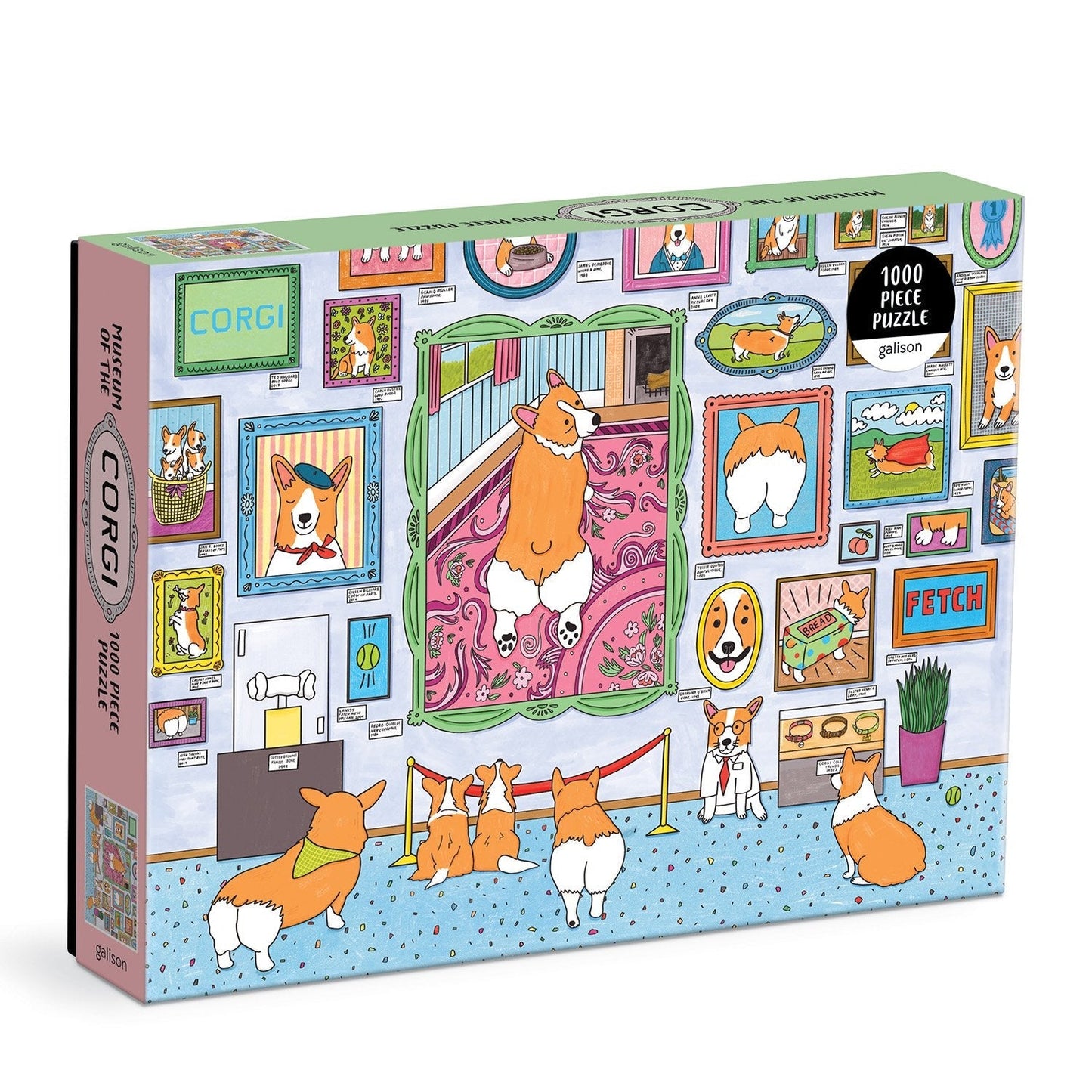 Corgi múzeum Galison 1000 darabos kirakó puzzle (GA - 9780735370463 9780735370463) - puzzlegarden