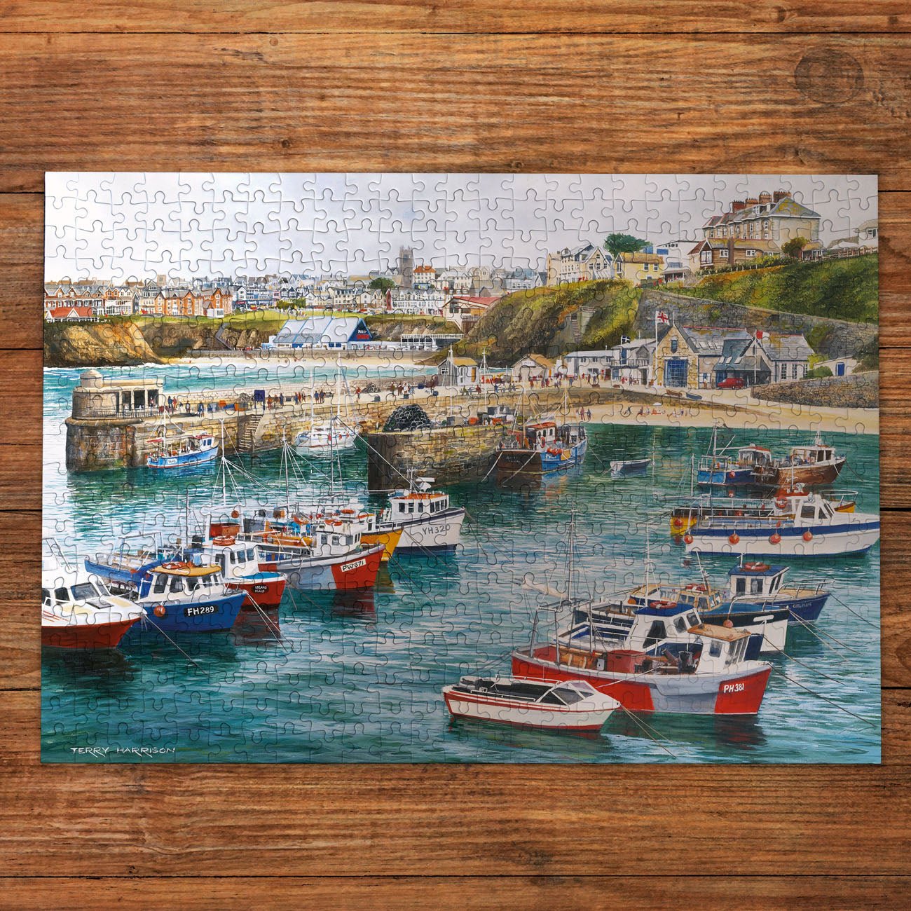 Cornwall a tengerparton – 4x500 Gibsons 500 darabos kirakó puzzle (G-G5073) - puzzlegarden