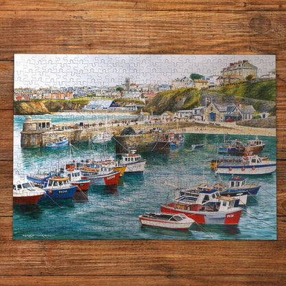 Cornwall a tengerparton – 4x500 Gibsons 500 darabos kirakó puzzle (G-G5073) - puzzlegarden