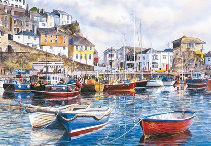 Cornwall a tengerparton – 4x500 Gibsons 500 darabos kirakó puzzle (G-G5073) - puzzlegarden