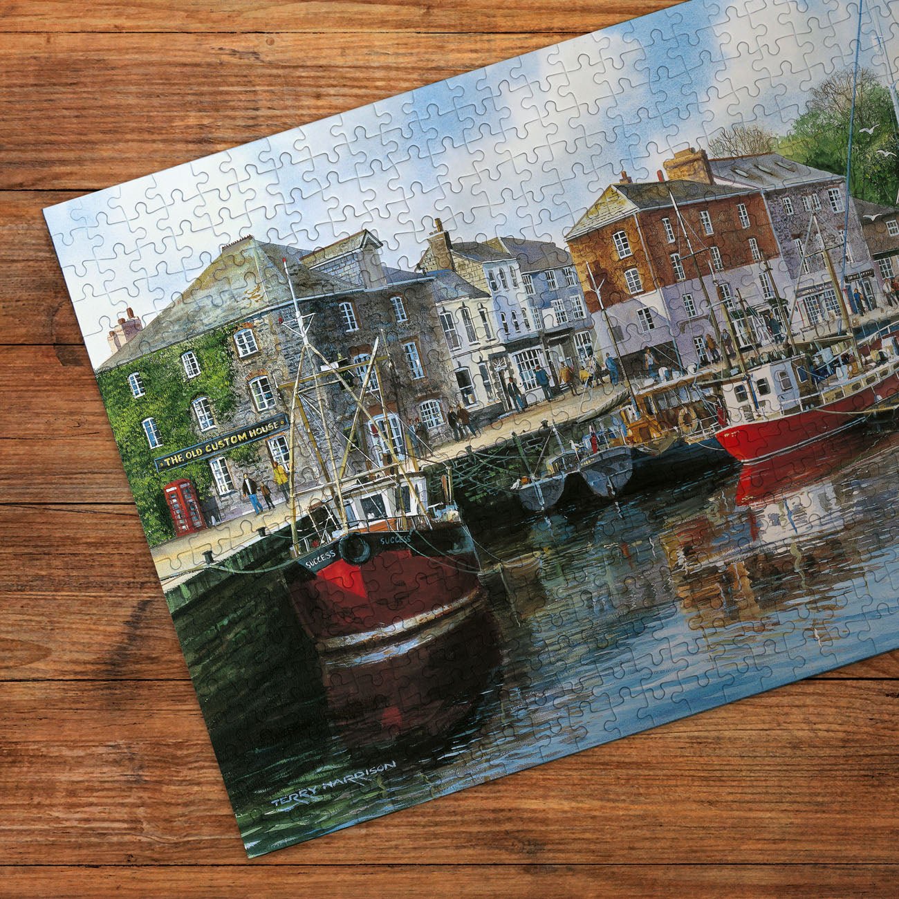 Cornwall a tengerparton – 4x500 Gibsons 500 darabos kirakó puzzle (G-G5073) - puzzlegarden