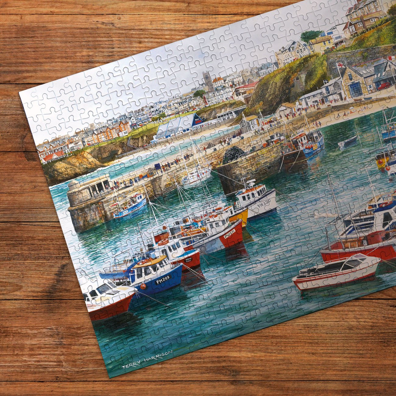 Cornwall a tengerparton – 4x500 Gibsons 500 darabos kirakó puzzle (G-G5073) - puzzlegarden