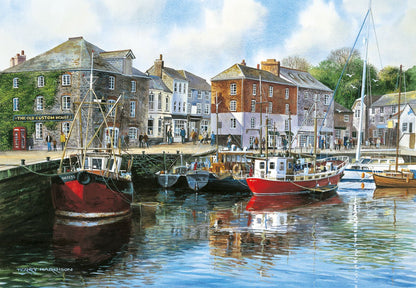 Cornwall a tengerparton – 4x500 Gibsons 500 darabos kirakó puzzle (G-G5073) - puzzlegarden
