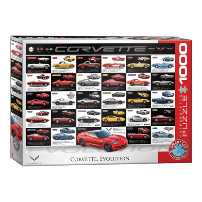 Corvette Evolúció Eurographics 1000 darabos kirakó puzzle (EUR-6000-0683) - puzzlegarden