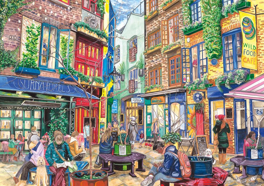 Covent Garden Gibsons 1000 darabos kirakó puzzle (G - G6344 5012269063448) - puzzlegarden