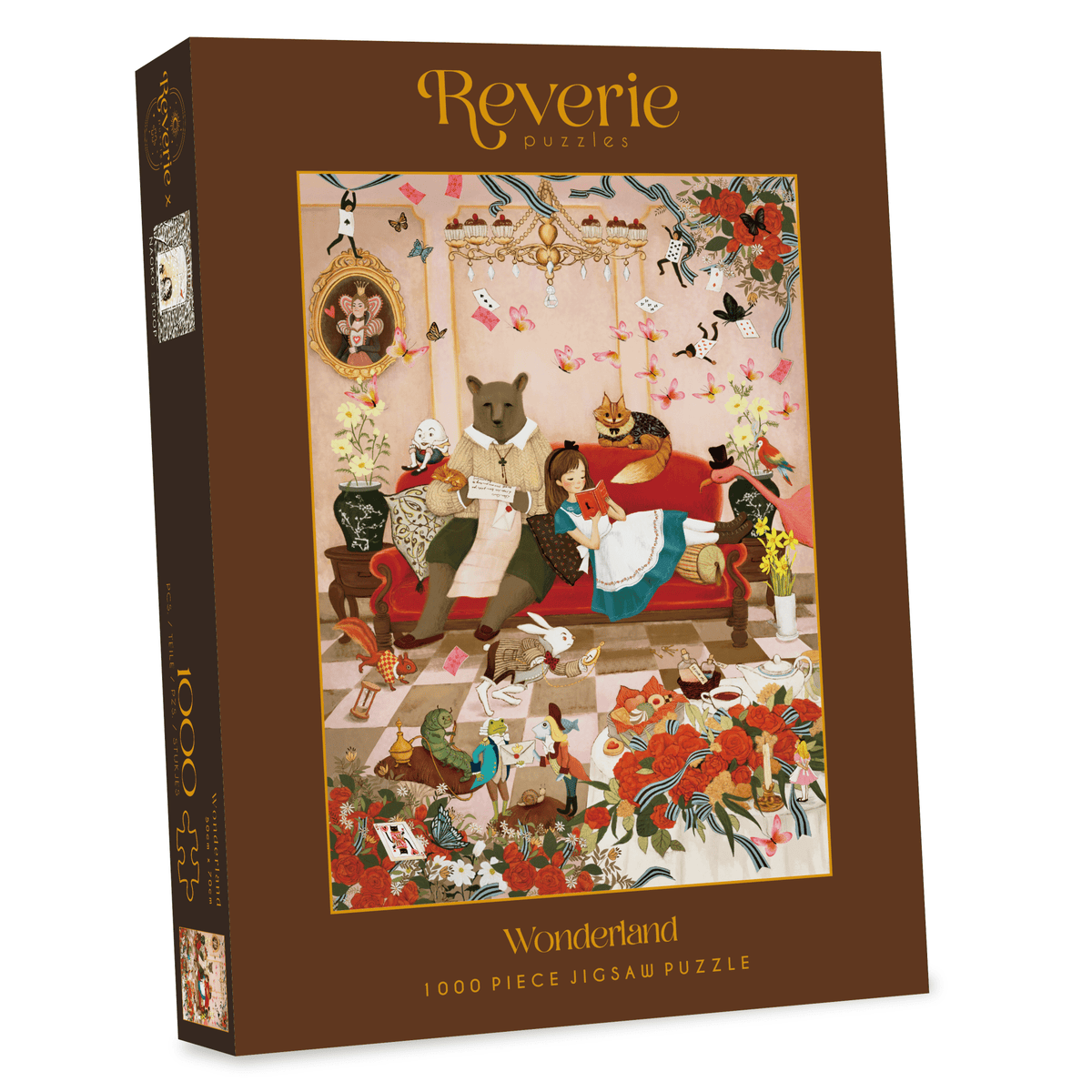 Csodaország Reverie 1000 darabos kirakó puzzle (RE-WON1000NS) - puzzlegarden