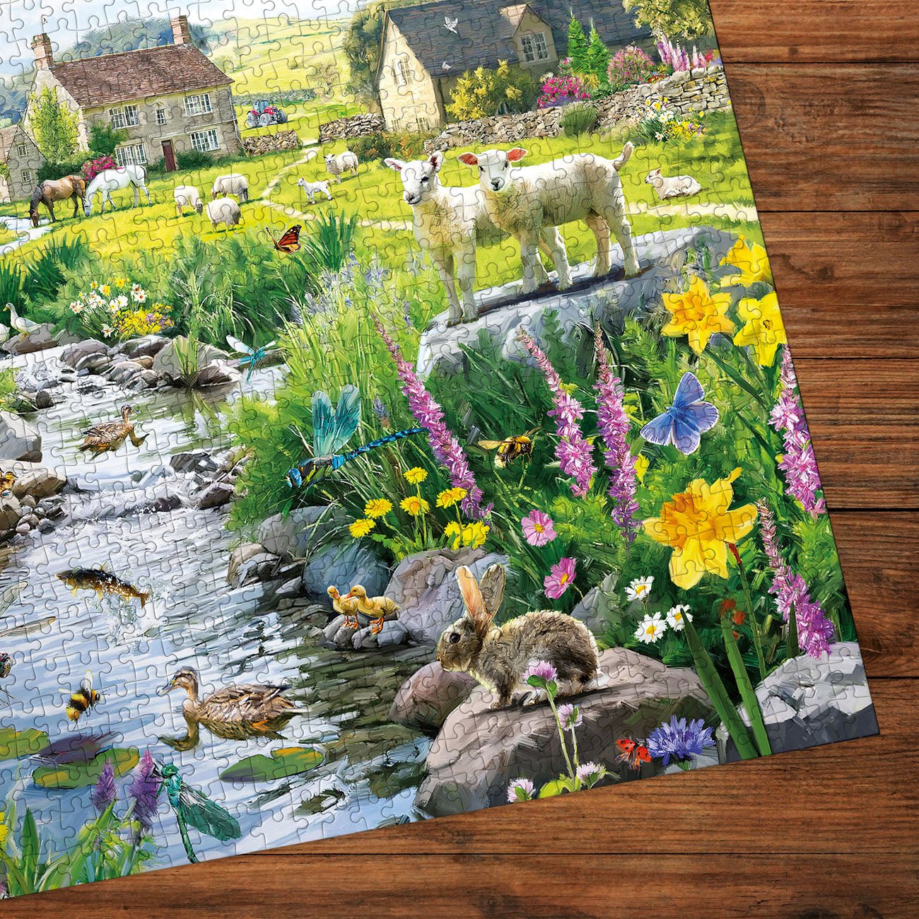 Csörgedező patak Gibsons 1000 darabos kirakó puzzle (G-G6457) - puzzlegarden