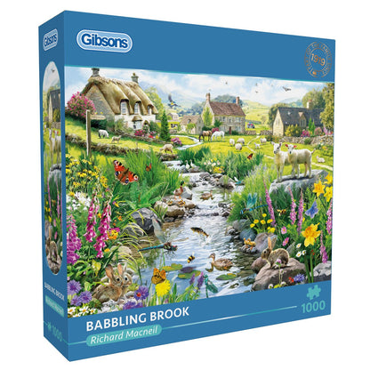 Csörgedező patak Gibsons 1000 darabos kirakó puzzle (G-G6457) - puzzlegarden