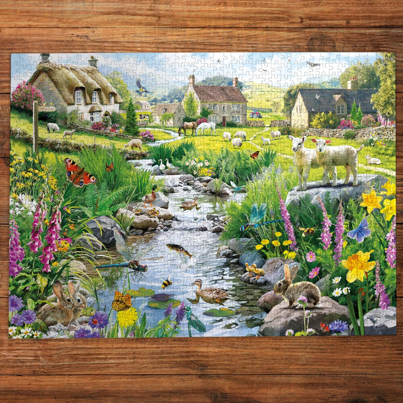 Csörgedező patak Gibsons 1000 darabos kirakó puzzle (G-G6457) - puzzlegarden