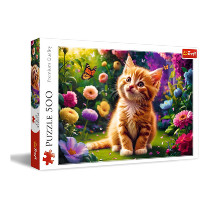 Cuki cica Trefl 500 darabos kirakó puzzle (TR-37525) - puzzlegarden
