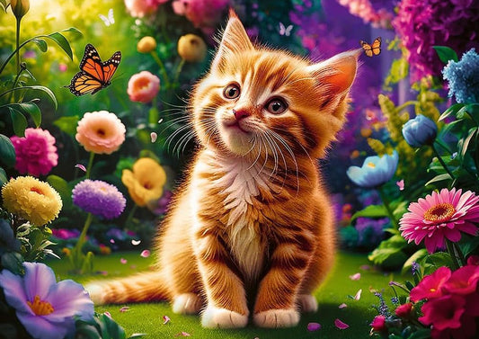 Cuki cica Trefl 500 darabos kirakó puzzle (TR - 37525) - puzzlegarden