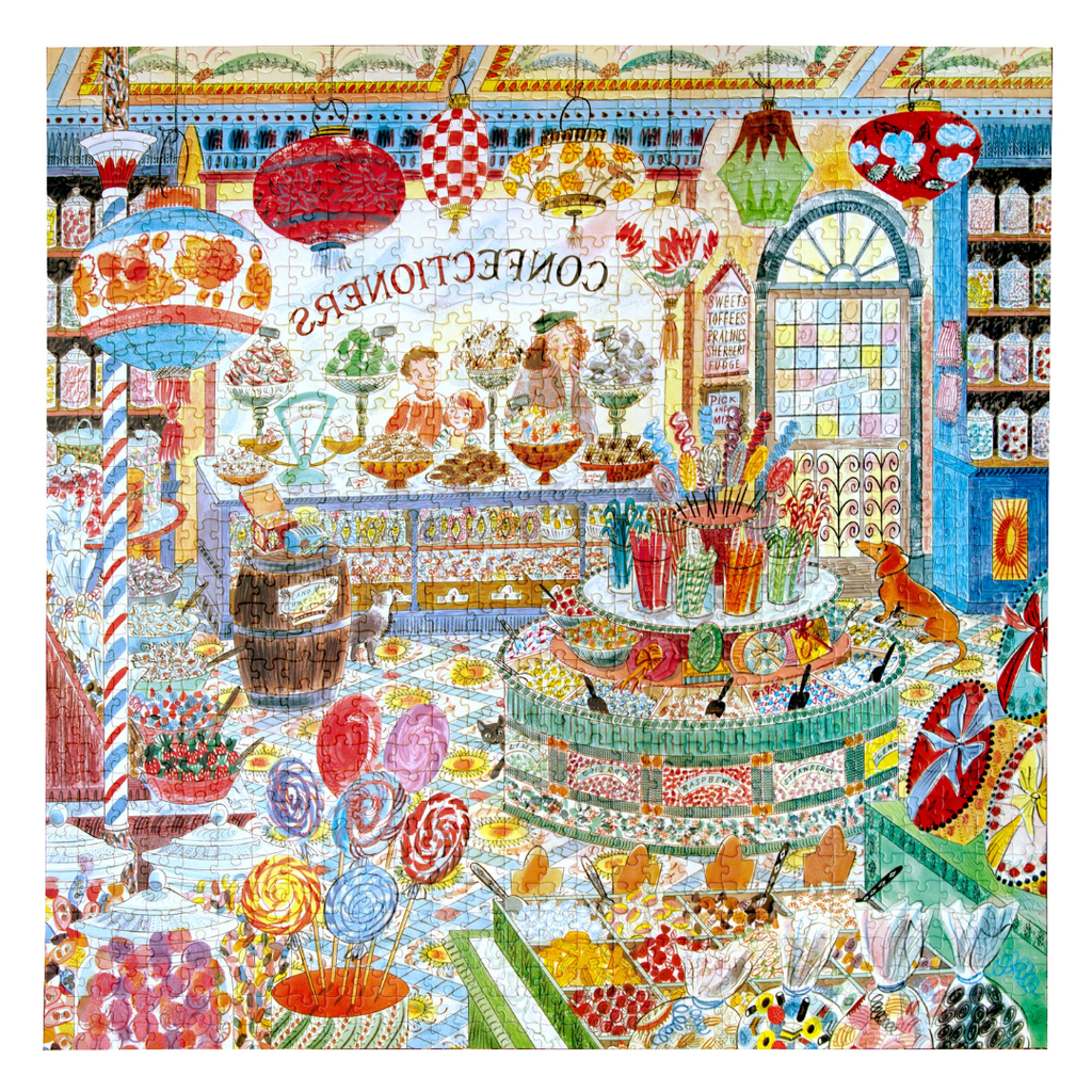 Cukorkabolt Eeboo 1000 darabos kirakó puzzle (EB-EPZT631) - puzzlegarden