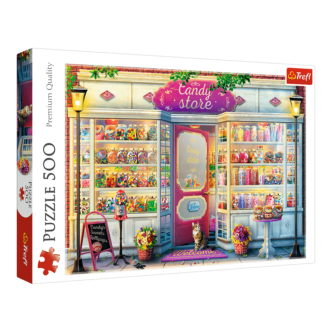 Cukorkabolt Trefl 500 darabos kirakó puzzle (TR-37407) - puzzlegarden